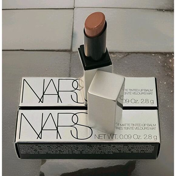 Nars Lip Balm Intimate Soft Matte Tinted Lip Balm Lipstick .09oz X2 - Picture 2 of 4